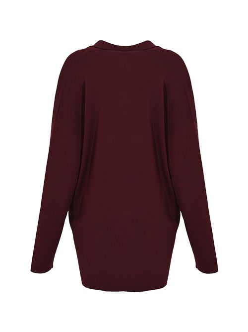 Blazer in maglia di viscosa Ciliegia Alpha studio | AD-4342N2009